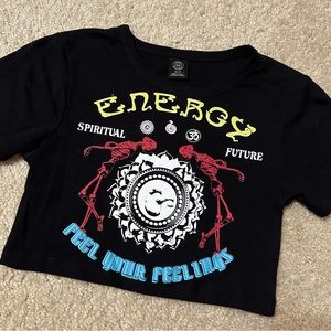 Urban Outfitters Graphic Crop Top